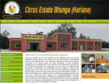 Tablet Screenshot of citrusestatebhunga.com